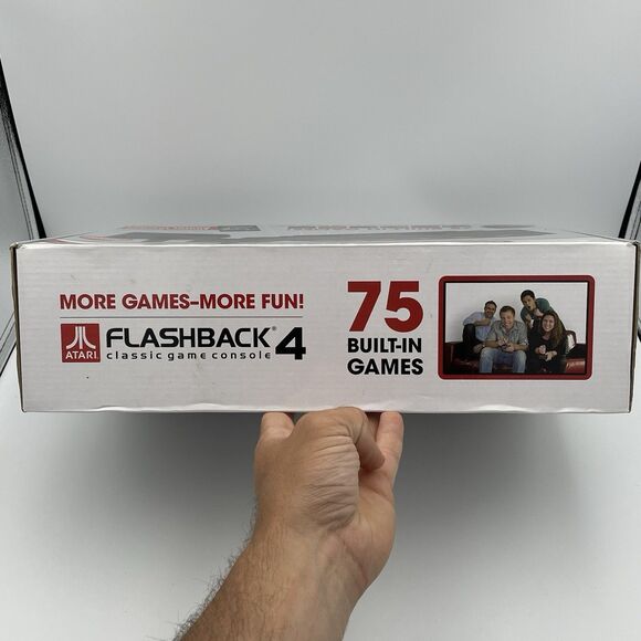 Atari Flashback 4 Classic Game Console 40th Anniversary - 75 Games WITH POSTER - Picture 14 of 16